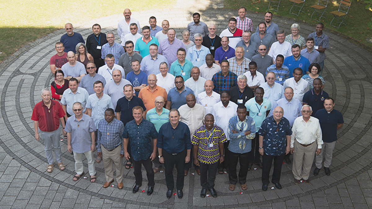 Partecipants (members and staff) of the XIX General Chapter in 2018