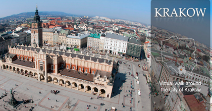Cracovie - Visite virtuelle de la ville